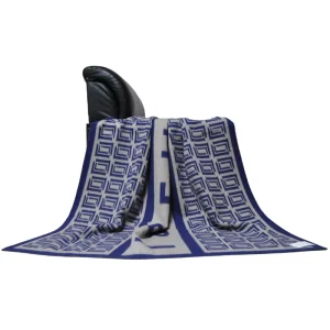 BLUE PHOENIX Bed Blankets Inspired Famous Brands 10% Cashmere 90% Wool Woven Jacquard Winter Warm Living Room OEKO TEX Certified