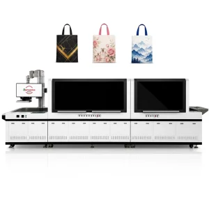BNM WFBD01 Factory Direct Non Woven Bag Printer Custom Shopping Industry Fabric Durable Automatic CE ISO Certified