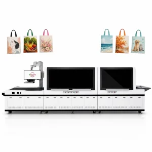 BNM WFBD01 Non Woven Bag Printer Packaging Industry Fabric High Precision Automatic UV Inkjet CE ISO Certified Supplier Factory