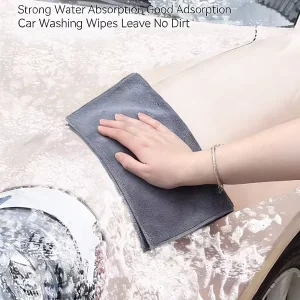 BOOMJOY Woven Microfiber Car Wash and Drying Towels Scratch Free for Auto Cleaning & Detailing
