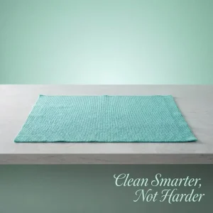 BZX Double Layer Microfiber Cleaning Towels Durable Absorbent Quick Dry Antibacterial Home Car Use Reusable Lightweight