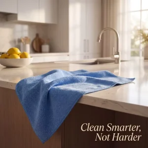 BZX Microfiber Square Plain Cleaning Cloth Reusable Lint Free Quick Dry Towel Home Kitchen Dish Washing Car Cleaning Cloth