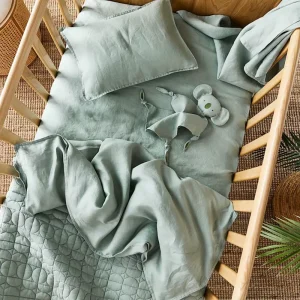 Baby Crib Sheet Cot Linen Bedding Set with Pillowcase Cover Duvet Cover Quality Woven 60 Western Printed Sustainable