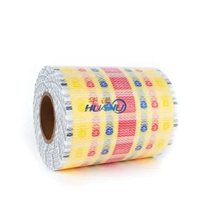 Baby Diaper Raw Material Moon Waved Shape Loop Tape Diaper Closure System Customized Printed Nonwoven Frontal Tape