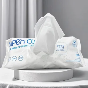 Baby Wet Wipes Organic Cotton Water Wipes Tissue Hypoallergenic Fragrance Free Baby Wipes