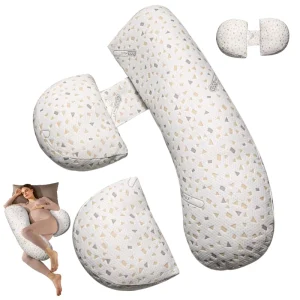Back Legs Belly HIPS Support 3 in 1 Pregnancy Pillow H J Shaped Sleeping Maternity Pillow for Pregnant Women