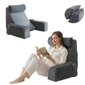 Backrest Pillow for Sofa Couch Adult Children Reading Stylish Bed Pillow Gaming Watching TV Arm Rest Chair Back Support Pillow