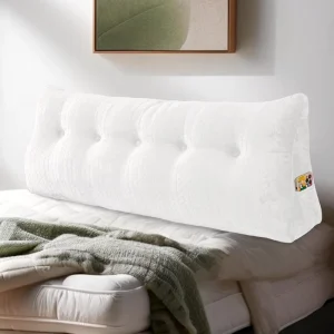 Backrest Positioning Support Bolster Cushion Large Bolster Bed Rest Reading Pillow Wedge Headboard Pillow