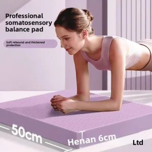 Balance Pad 6mm Thickened TPE Fitness Ab Wheel Special Kneeling Mat Training Home Anti Slip Floor Mat Soft Yoga Mat