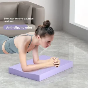 Balance Pad Soft Mat Thermoplastic Elastomer Plank Exercise Support Knee Kneeling Fitness Yoga Aid Ankle Rehabilitation Training