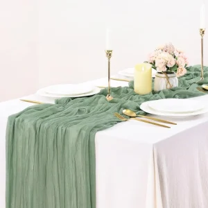 Balinese Custom Handmade Bohemian Tablecloth Printed Polyester Table Runner for Wedding Parties for Home Decor