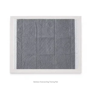 Bamboo Charcoal Eco Friendly Dog Potty Training Pads with Rapid Intake Core Odor Reduction and Waterproof Base OEM Supply