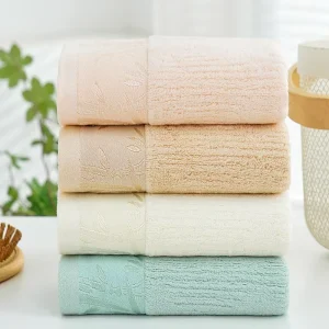 Bamboo Charcoal Fiber Face Towel Gift Plain Washcloth Manufacturer