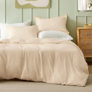 Bamboo Cooling Pillow Case Duvet Cover Sheet Set Bed Sheet Set
