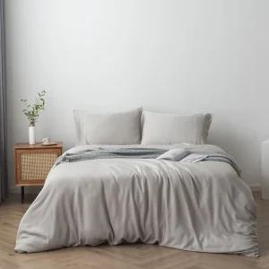Bamboo Ecofriendly Fabric Luxury Bamboo Bed Sheets Soft Silky Comfortable Tencel Bedding Set for Home