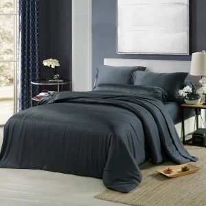 Bamboo Fiber Woven 400TC Oeko Tex Certified Disposable Comforter Sets Designer Wedding Four piece Kit Bedding for