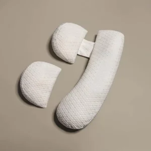 Bamboo Pregnancy Pillow for Pregnant Women Soft Body Pillow Support for Back HIPS Legs Maternity Pillow with Detachable Cover