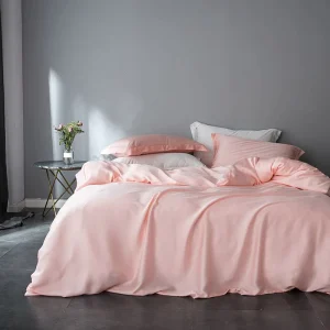 Bamboo Woven Plain 300tc 3-Piece Home Bedding Set Duvet Cover Fitted Sheet Comforter Floral Animal Print Anti-Pilling