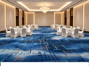 Banquet Contractor Polyester Wall to Wall Carpet Anti Slip Custom Pictures Free Sample Bulk Resale Business