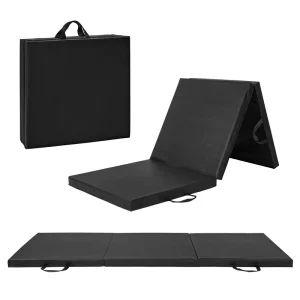 Barbell Folding Anti Tear Gymnastics Balance Mat Multi Purpose Fitness Aerobics Training Gym Use Non Slip Waterproof Portable