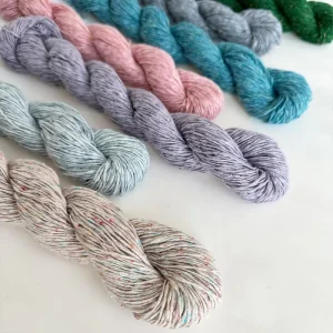 Baroque Lotus Yarns Silk Linen Cotton 150m 50g Colored Blended Natural Fiber Hand Knitting Yarn for Summer Top Dress