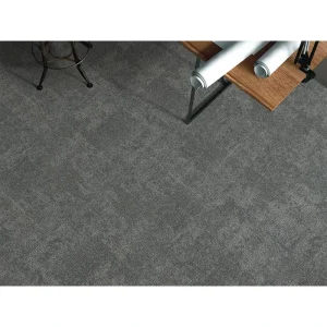 Basement Carpet Tiles Guestroom Flocking Carpet Squares Soft Runner Printed Flooring Cover