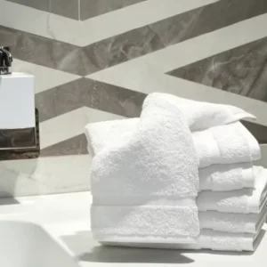 Basic Bespoke Service Industry Towel Packs 100% Cotton Custom Logo Embroidery Multi-size Towels for Barbershop