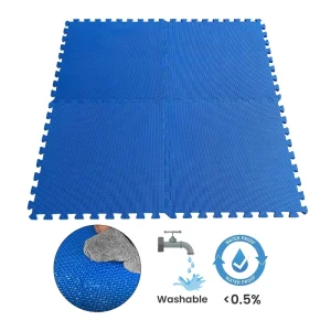 Basics Pack of 6 Puzzle Floor Thick Foam Interlocking Mat Eva Foam Tiles for Mma