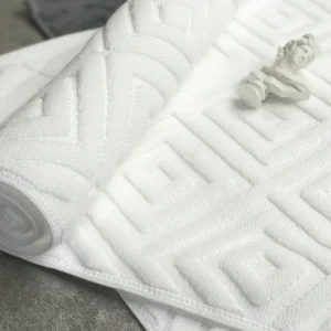Bath Mat Cotton Anti slip Bath Tub Mat for Bathroom