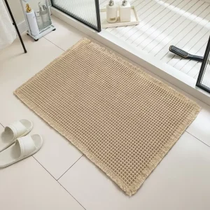 Bath Mat Footprint Cute Design Absorbent Bathroom Floor Mat
