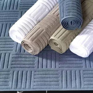 Bath Mat Good Absorbent Bath Rug Hotel Soft and Comfortable Cotton Bath Mat