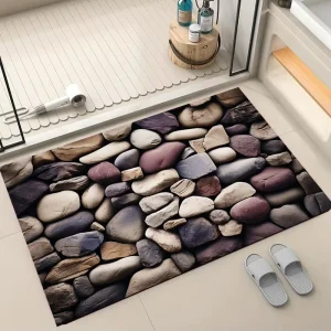 Bath Mats for Bathroom Non Slip Bathroom Rugs Quick Dry Area Carpet Bath Mat