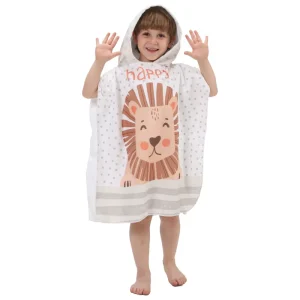 Bath Pool Children Beach Soft Kids Hooded Summer Sand Free Quickly Dry Microfiber Poncho Towel
