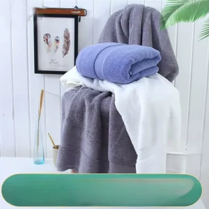 Bath Towel Cotton Strong Absorbent Soft and Thickened for Home Hotel Beauty Salon