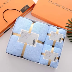 Bath Towel Gift Set Terry Towel Set Women