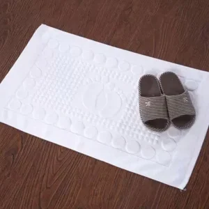 Bathroom Foot Towel /mat Door Hotel Floor Mat(towel) 100 Cotton Loop Anti Slip Custom Size Bath Mat
