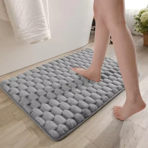 Bathroom Non slip Floor Mat Household Water absorbent Quick drying Toilet Foot Mat Dirt resistant Thickened Soft Doormat