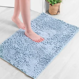 Bathroom Non-slip Mat Toilet Doorway Water-absorbing Doormat Entrance Hall Entryway Bedroom Kitchen Foot Mat Chenille Floor Mat