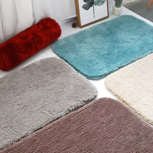Bathroom Rug Mat Soft Funny Bath Rug for Bathroom Decor Non Slip Thick Mats and Rugs Anti slip Floor Mats