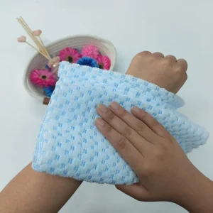 Bathroom Soft Exfoliating Polyester Washcloth Japanese Bath Scrubber for Women Body Wash Cloth for Back Cleaning Body Wash Towel