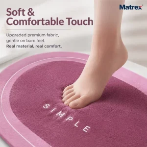 Bathroom Water Absorbent Rug Rubber Door Mat Diatom Mud Floor Mat Anti Slip Carpet Modern Washable Quick Dry Bath Rug