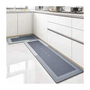 Bathroom Water Absorbent Rug Set Rubber Door Mats Diatom Mud Floor Mat Kitchen Carpet Anti Slip Diatomite Bath Mat