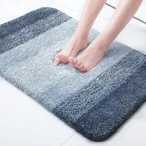 Bathroom Water Absorbent Rug Set Rubber Door Mats Floor Mat Kitchen Carpet Anti Slip Bath Mat