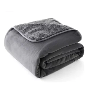 Battaniye Double Thick Cozy Fleece Bed Blanket 100% Polyester Custom Winter Blanket in Bulk for Spring