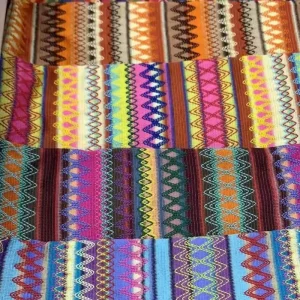 Beach Dress Knitting Fabric Polyester Knitted Lace Crochet Fabric for T shirt Clothing Making