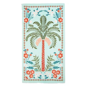 Beach Towel Hawaii Coconut Tree Cotton Pattern Quick Dry Luxury Bath Face Custom logo Towels