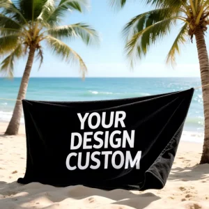 Beach Towel Sand Free Microfiber Beach Towels with logo Custom Print