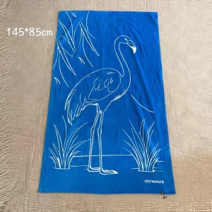 Beach Towels Velvet Terry Blanket Throw Soft Water Absorption Extra Large 100% Cotton for Bath Swimming Travel