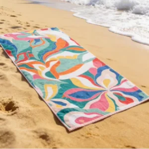 Beach Use Quick Dry Design Easy Storage Multi Size Available Travel Essential Sand Resistant Beach Towels with Logo Custom Print