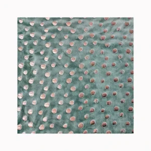 Beautiful Pattern Gilded Spandex Fabric Eco Friendly 100% Polyester Super Soft Knitted for Home Textile for Sofas and Girls